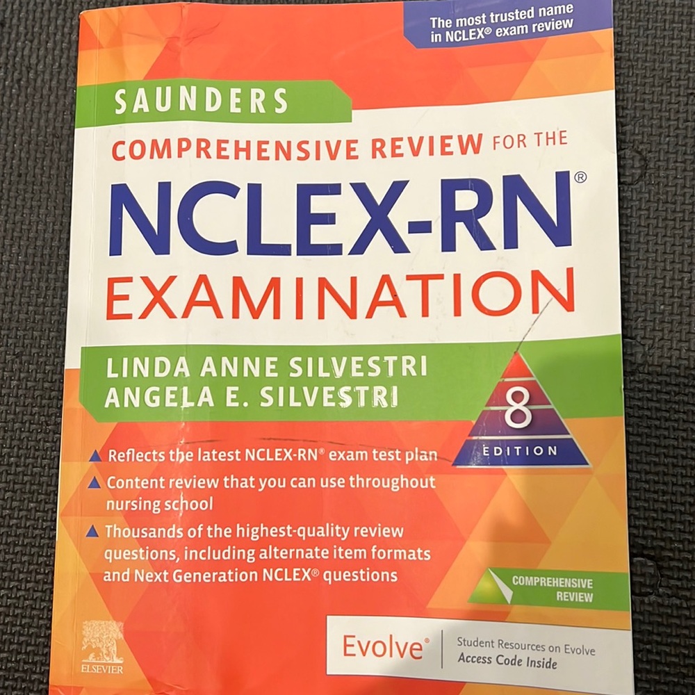 NCLEX Saunders book